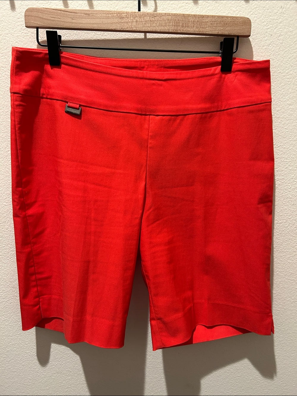 Peck & Peck Orange Bermuda Shorts